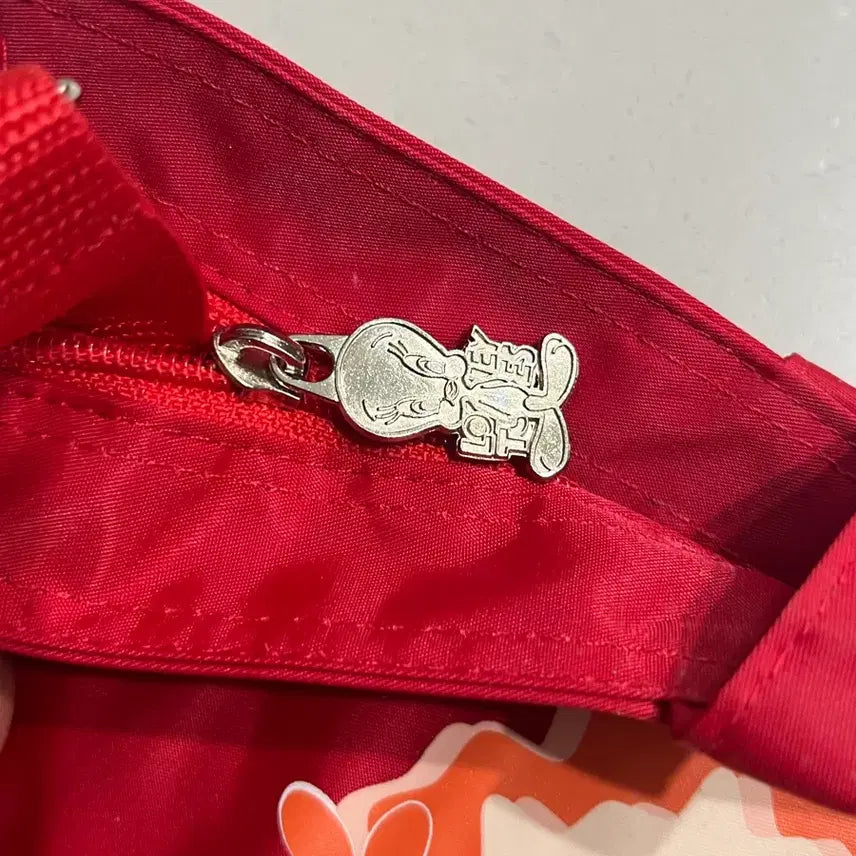 [BUNJANG] Looney Tunes Tweety Red Bag Vintage Stationery / 루니툰 트위티 빨간색 가방 고전문구