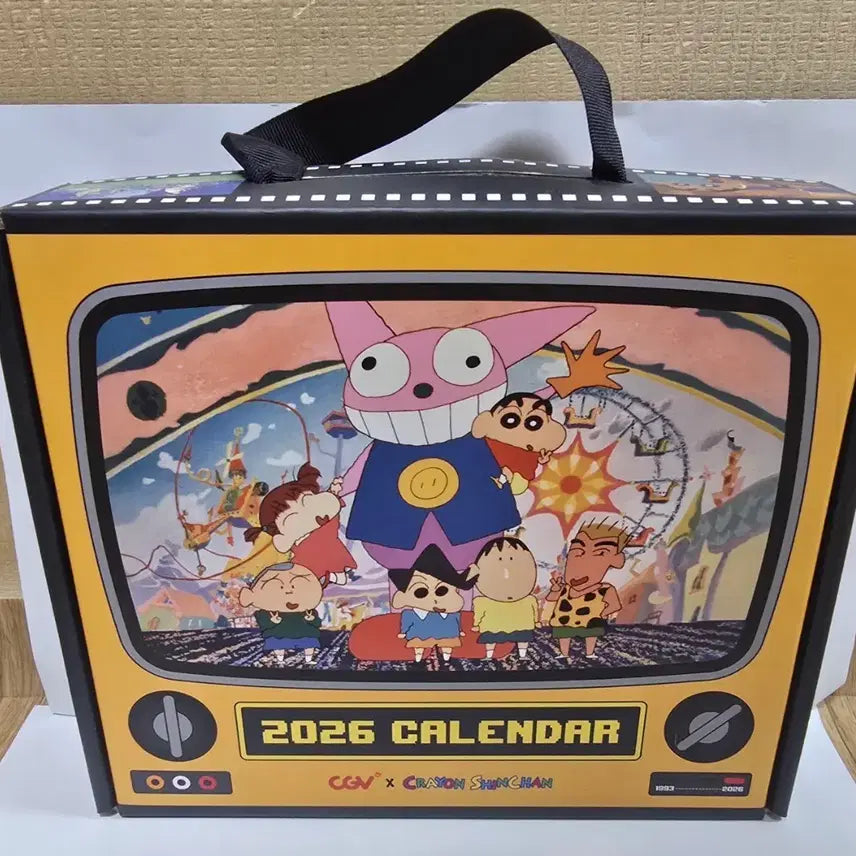 [BUNJANG] Crayon Shin-chan 2026 CGV Calendar / 짱구는 못말려 2026넌 CGV갤린더