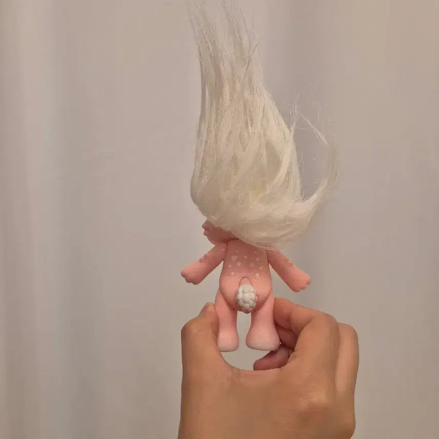 [BUNJANG] Vintage Pink Deer Troll Figure / 빈티지 사슴 트롤 피규어