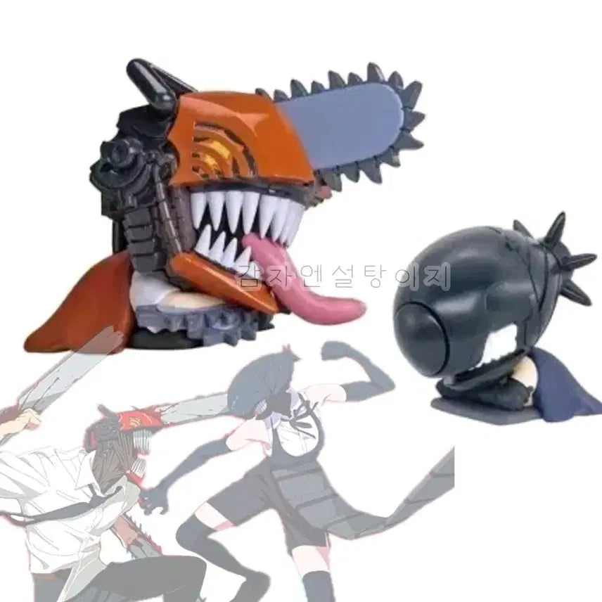 [BUNJANG] Chainsaw Man Onemutan Chainsaw &amp; Power Bundle Set / 체인소 맨 오네무탄 체인소 &amp; 밤 ( 일괄 )