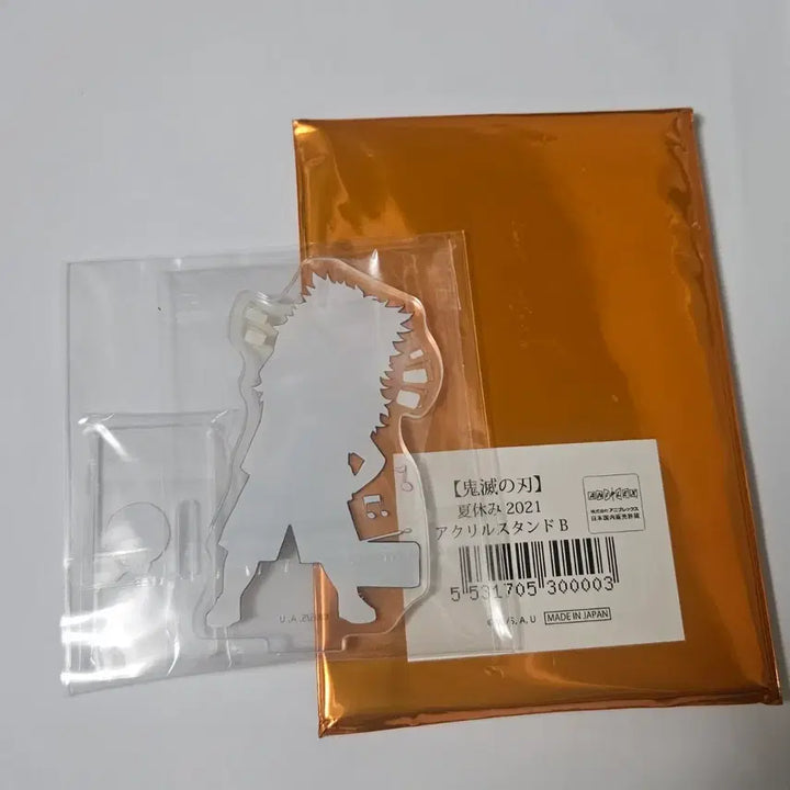 [BUNJANG] Demon Slayer: Kimetsu no Yaiba 2021 Summer Vacation Kyojuro Rengoku Acrylic Stand / 귀멸의 칼날 2021 여름방학 렌고쿠 아크릴 스탠드
