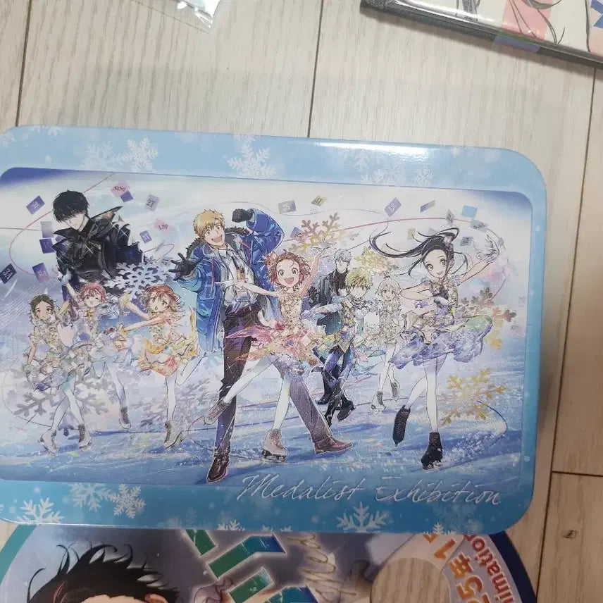 [BUNJANG] Medalist Exhibition Goods Tin Case with Postcards / 메달리스트 전시회 굿즈 틴케이스