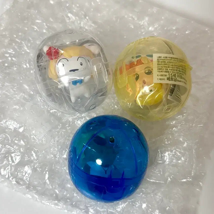 [BUNJANG] Bandai Crayon Shin-chan Gyaru Gacha Set / 반다이 짱구는 못말려 갸루 가챠 3종 부리부리,흰둥이,짱아 일괄