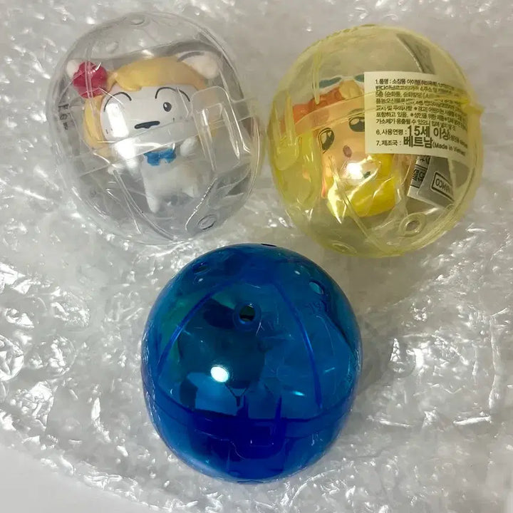 [BUNJANG] Bandai Crayon Shin-chan Gyaru Gacha Set / 반다이 짱구는 못말려 갸루 가챠 3종 부리부리,흰둥이,짱아 일괄