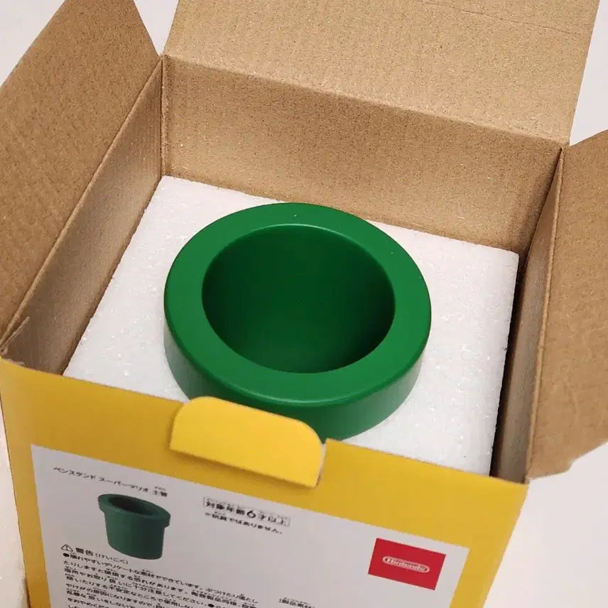 [BUNJANG] Nintendo Super Mario Warp Pipe Pencil Holder / 슈퍼마리오 토관 연필꽂이 닌텐도