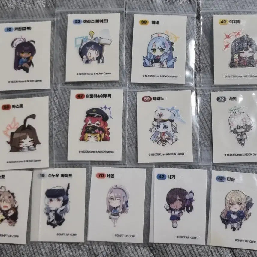 [BUNJANG] Bundle Set of Various Stickers / 띠부씰+@ 일괄