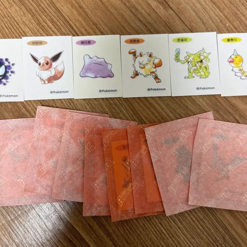 [BUNJANG] Pokemon 30th Anniversary Original Ttibusil Stickers / (덤드림)포켓몬 30주년 오리지날 띠부씰