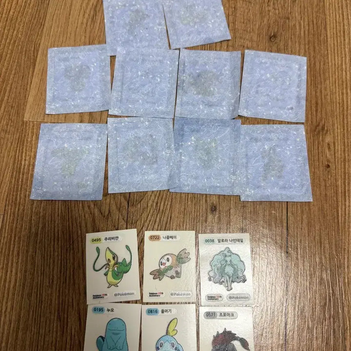 [BUNJANG] Pokemon 30th Anniversary Original Ttibusil Stickers / (덤드림)포켓몬 30주년 오리지날 띠부씰