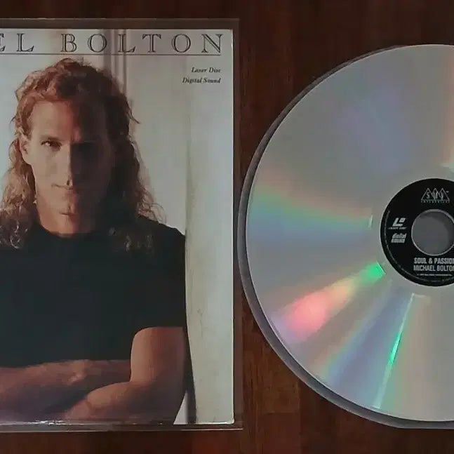 [BUNJANG] Michael Bolton Soul &amp; Passion LaserDisc / 마이클 볼튼 Soul&amp;Passion 레이저 디스크