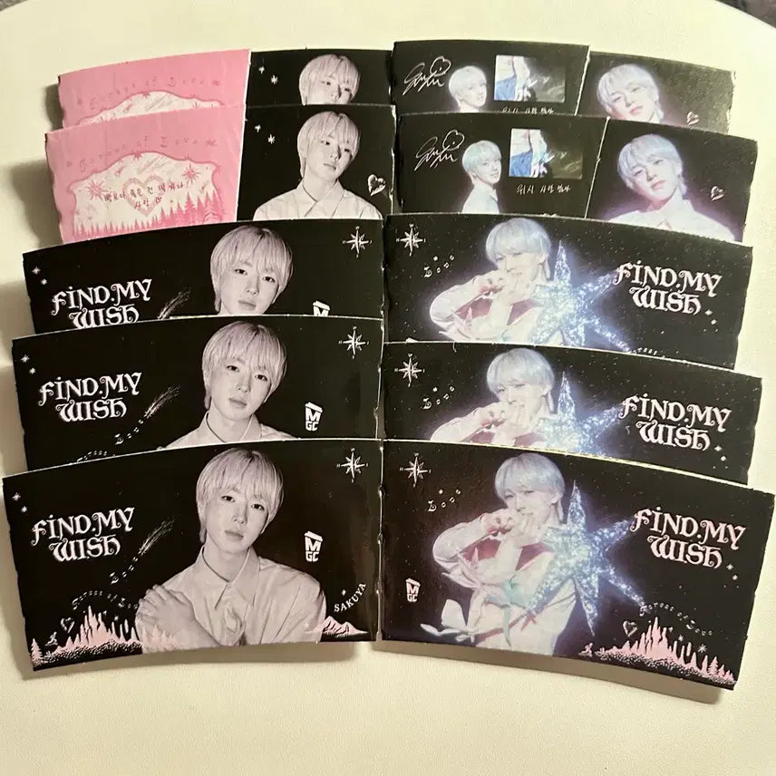[BUNJANG] NCT WISH Sakuya Bundle Set Photocard / 엔시티 위시 사쿠야 컵홀더 10장 일괄 nct wish sakuya