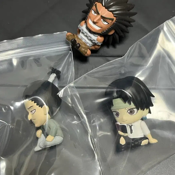 [BUNJANG] Hunter x Hunter Gacha Figures Chrollo, Nobunaga, Uvogin Bundle Set / 헌헌가챠| 클로로 노부나가 우보긴 (일괄)