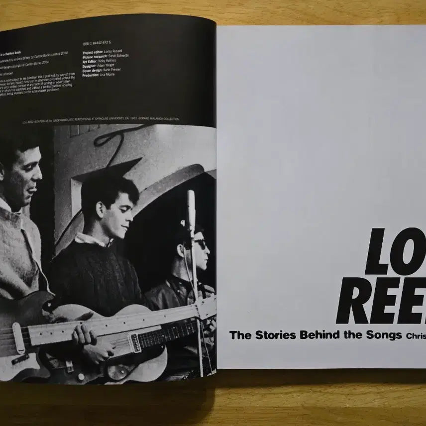 [BUNJANG] Lou Reed "Walk on the Wild Side" The Stories Behind the Songs Photobook / 화보집 Lou Reed 루 리드 Lou Reed Walk on the
