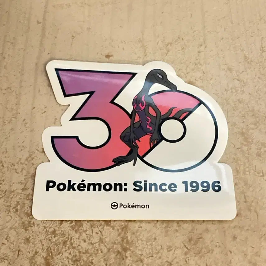 [BUNJANG] Pokemon 30th Anniversary Sticker / 포켓몬 30주년 스티커 염뉴트
