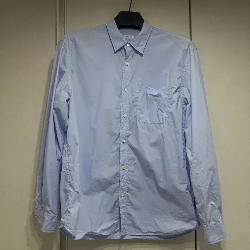 [BUNJANG] WOOLDBE Relaxed Blue Shirt Size 100 / WOOLDBE 우드비 릴렉스드 블루 셔츠 1
