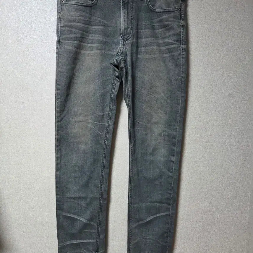 [BUNJANG] Series Washed Grey Denim Jeans / 시리즈 워시드 그레이 데님 청바지 82