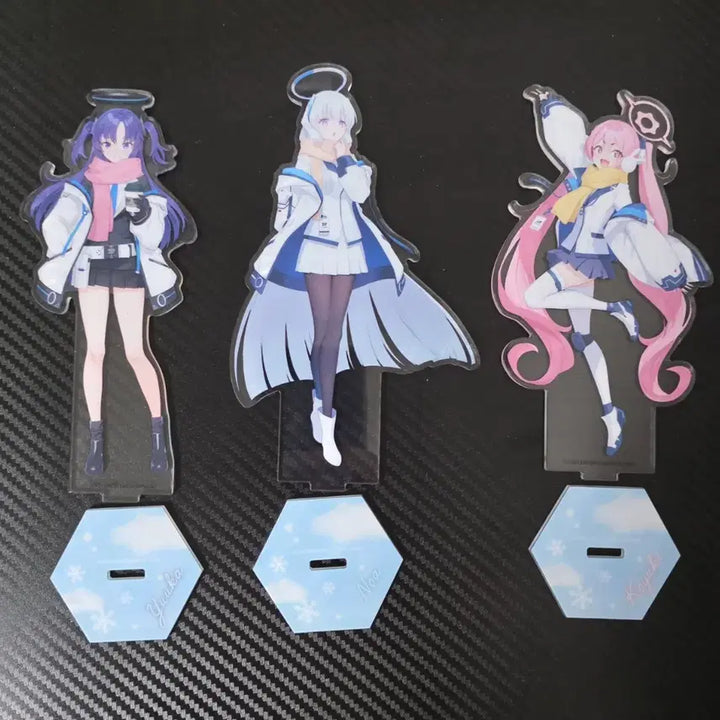 [BUNJANG] Blue Archive Seminar Acrylic Standee Set (Yuuka, Noah, Koyuki) / 블루아카이브 세미나 아크릴스탠드 판매합니다
