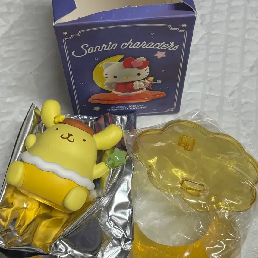 [BUNJANG] Sanrio Characters Angel Moon Random Figure Pom Pom Purin / 산리오캐릭터즈 엔젤문 랜덤 피규어 폼폼푸린