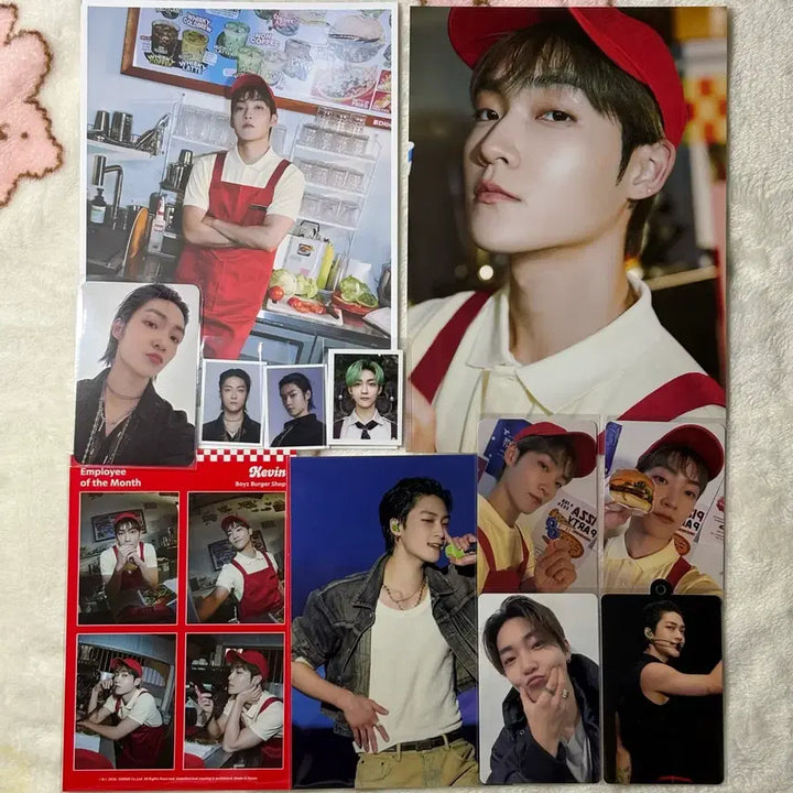 [BUNJANG] The Boyz Kevin Derby 7th 8th Double Sided Bundle Set / 더보이즈 케빈 더비 7기 8기 더블레이즈 구성품 분철 일괄