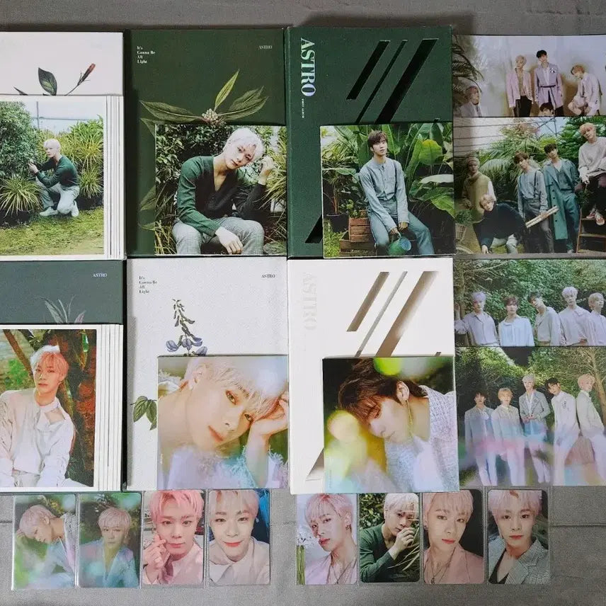 [BUNJANG] Astro All Light Album Moonbin Rocky Photocard Bundle Set / astro all light moonbin rocky josangz