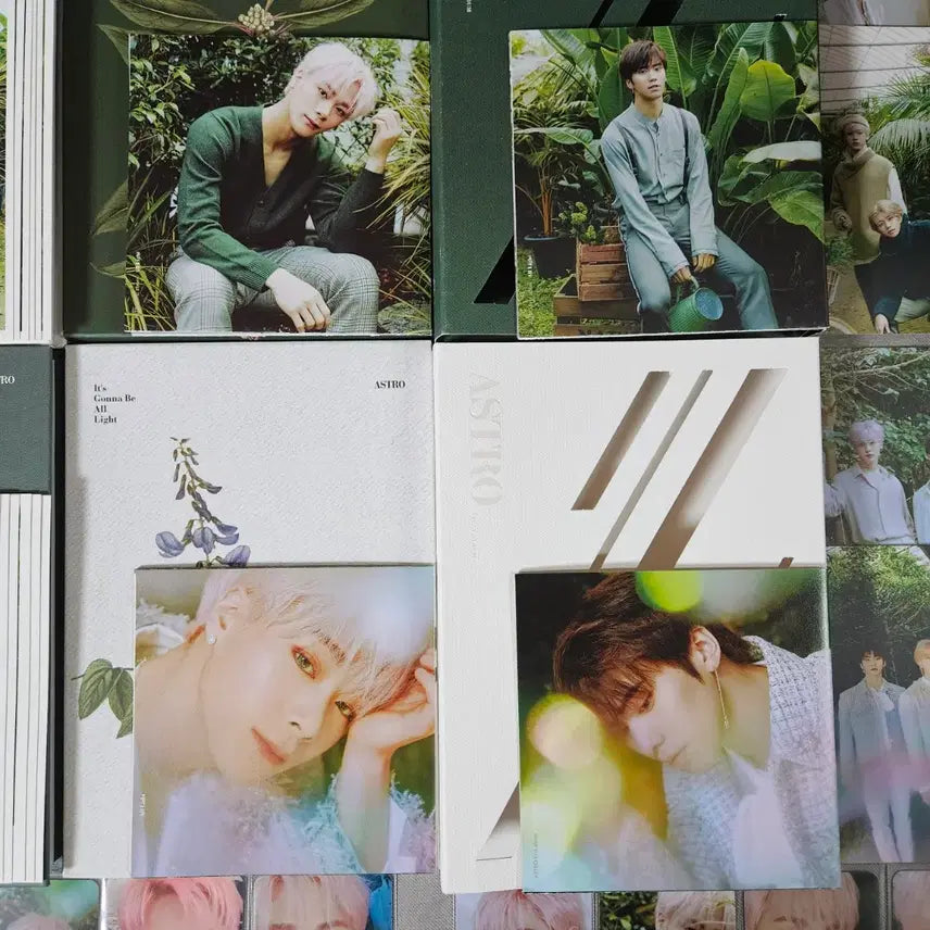 [BUNJANG] Astro All Light Album Moonbin Rocky Photocard Bundle Set / astro all light moonbin rocky josangz