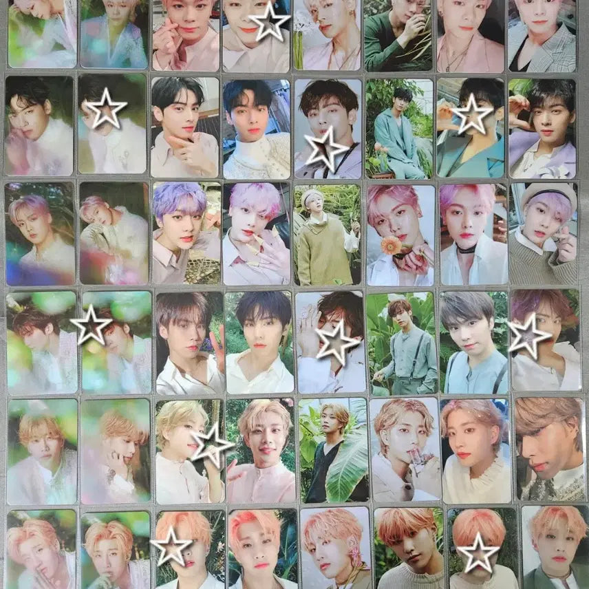 [BUNJANG] Astro All Light 1st Full Album Moonbin Photocard Set / astro all light 1st Full album photo 드볼