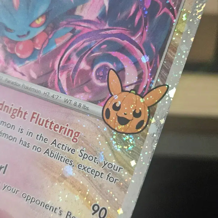 [BUNJANG] Pokemon Card Halloween Wings Holo Swirl North America / 북미 할로윈 날개치는머리 홀로 스월 포켓몬카드