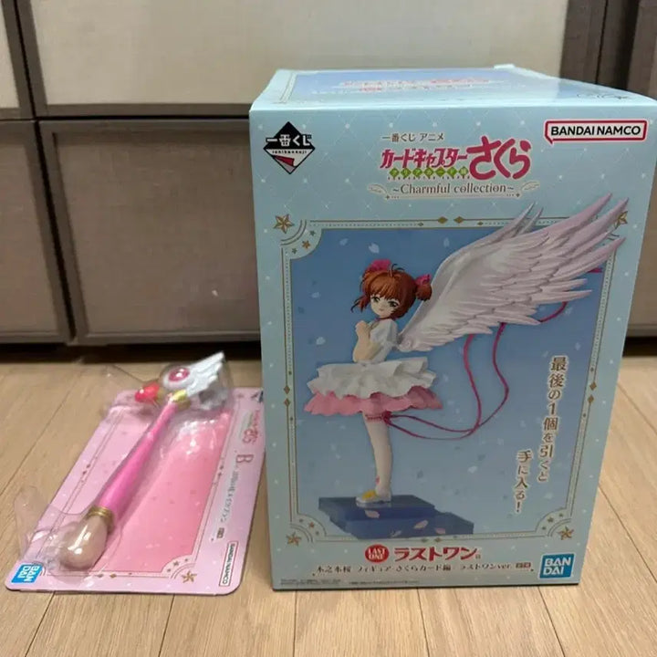 [BUNJANG] Cardcaptor Sakura Last One Prize Figure with Wand / (택포1카드캡터9.5) 사쿠라 라스트원 피규어 + 봉