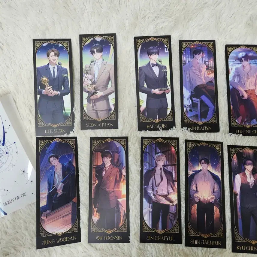 [BUNJANG] The Greatest Show / Debut or Die! Character Illustration Vertical Card / 데못죽-리얼리티 개인  일러스트 세로형 카드
