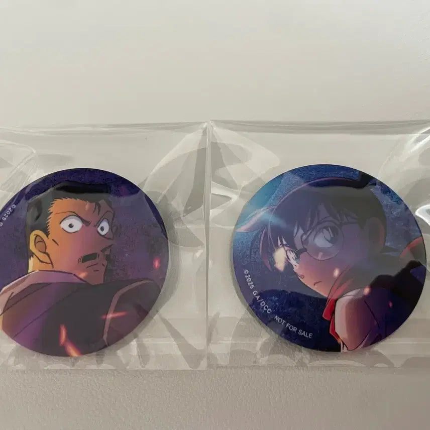 [BUNJANG] Detective Conan Rei Furuya Mini Magnet &amp; Conan, Kogoro Special Edition Badge Set / 명탐정 코난 안기준 미니 마그넷&amp;코난, 코고로 특전 뱃지