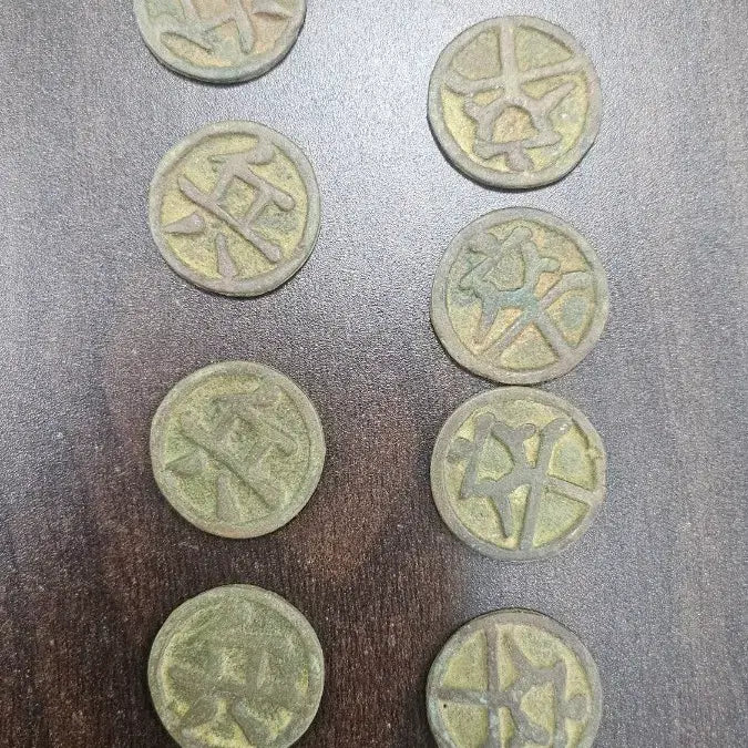 [BUNJANG] Antique Janggi Pieces Set / 별전 장기알 풀세트