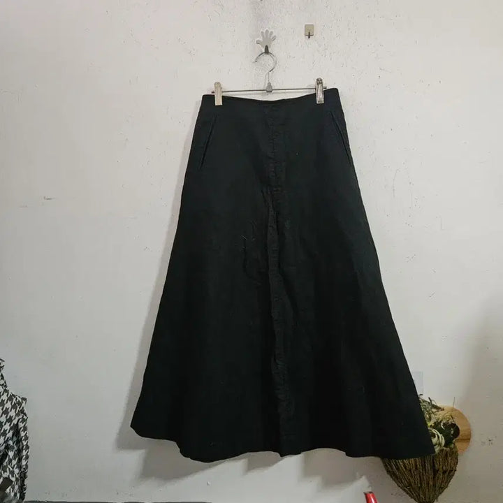 [BUNJANG] Black Long Skirt / 검정색 롱 스커트26