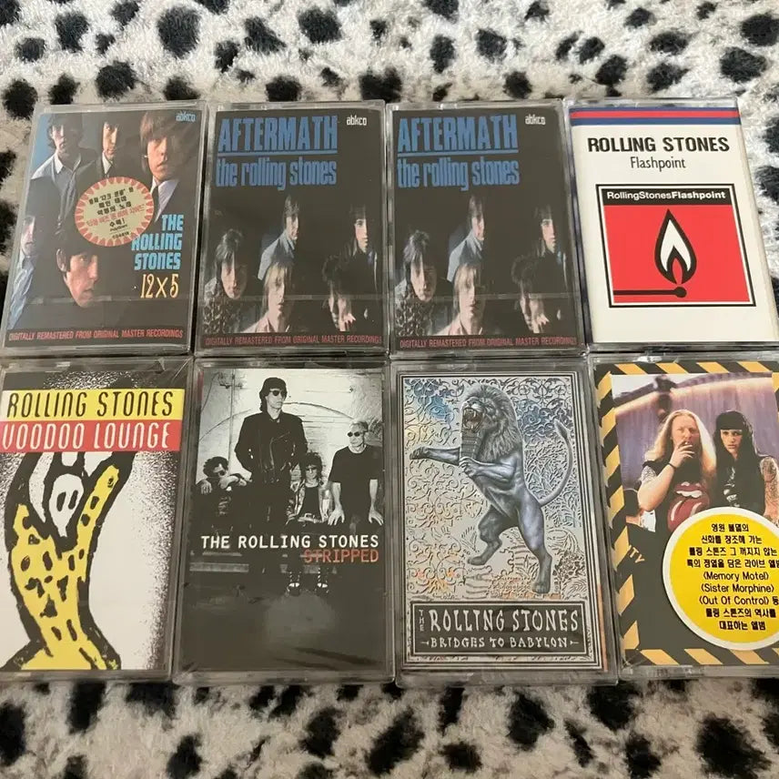 [BUNJANG] Rolling Stones Licensed Sealed Cassette Tape / 롤링스톤즈 라이센스 미개봉 카세트테이프 롤링스톤스