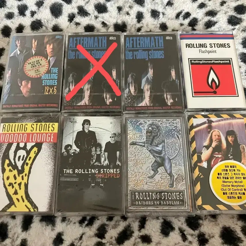 [BUNJANG] Rolling Stones Licensed Sealed Cassette Tape / 롤링스톤즈 라이센스 미개봉 카세트테이프 롤링스톤스