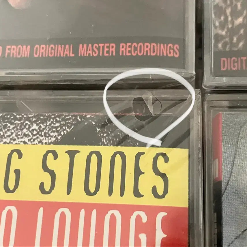[BUNJANG] Rolling Stones Licensed Sealed Cassette Tape / 롤링스톤즈 라이센스 미개봉 카세트테이프 롤링스톤스