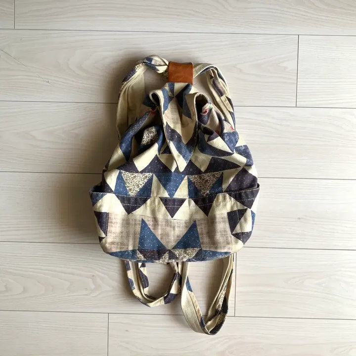 [BUNJANG] Kapital Calico Quilting Denim Furoshiki Rucksack / kapital 캐피탈 CALICO 퀼트/데님 후로시키 럭색