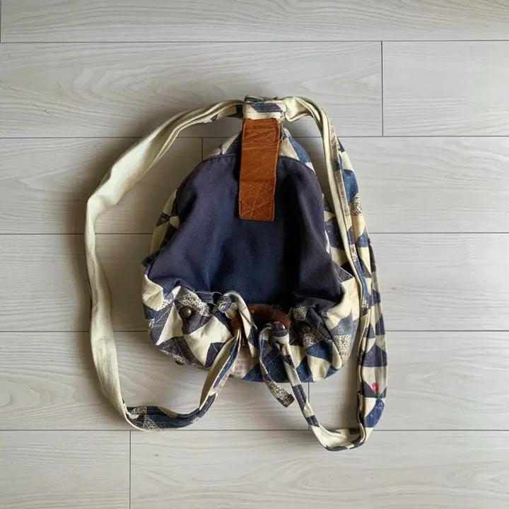 [BUNJANG] Kapital Calico Quilting Denim Furoshiki Rucksack / kapital 캐피탈 CALICO 퀼트/데님 후로시키 럭색