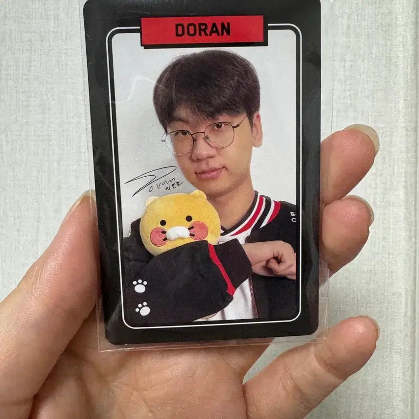[BUNJANG] Doran Chunsik Photocard / T1춘식이 도란 포토카드