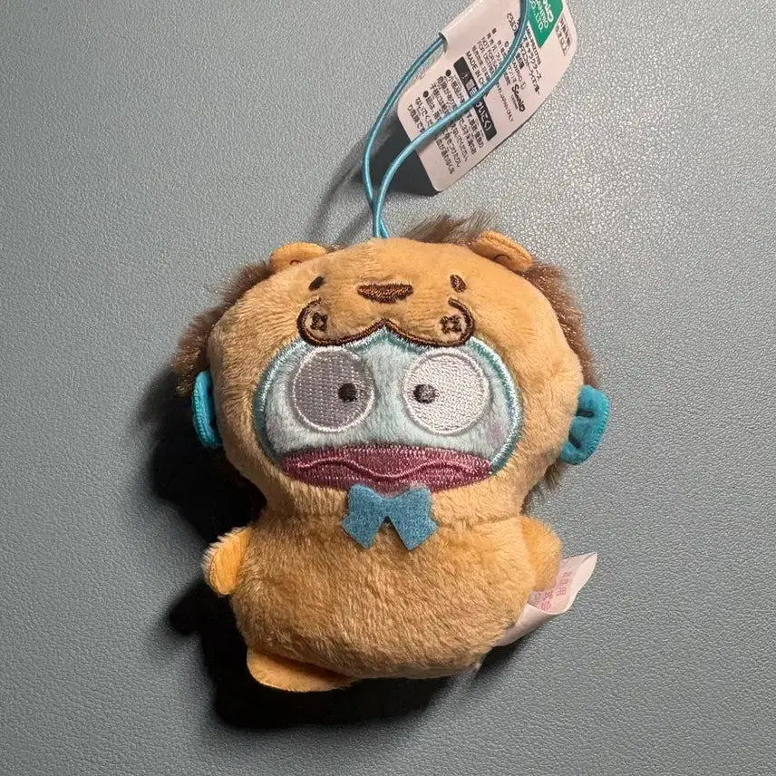 [BUNJANG] Sanrio Hangyodong Lion Costume Doll Keyring / 산리오 동물 시리즈 사자 한교동 인형 키링