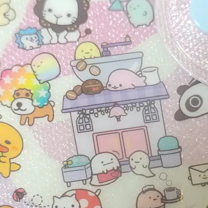 [BUNJANG] San-X Wagle Wagle 6-Ring Diary Sticker Album / 고전st 산엑스 캐릭터 와글와글 6공 다이어리