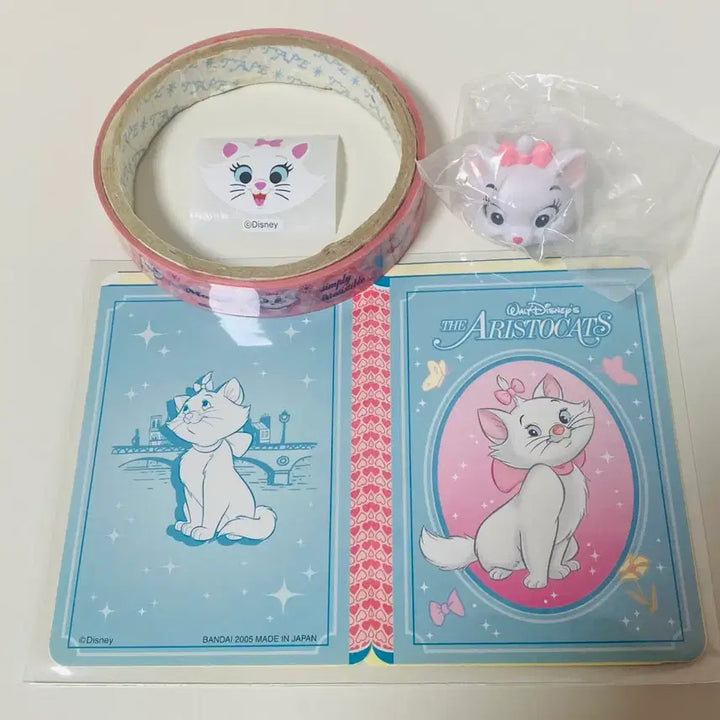 [BUNJANG] Disney Aristocats Marie Vintage Diary Stickers / 일본 디즈니 고전 빈티지 레트로 다이어리 스티커 아리스토캣츠 마리 스티커