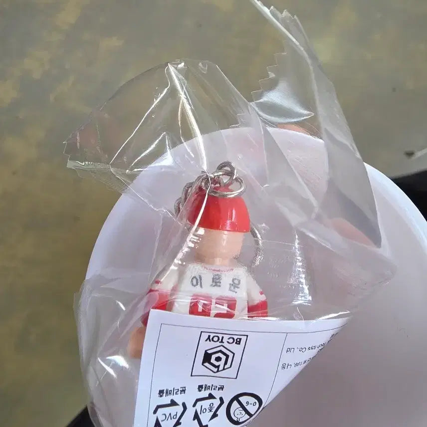 [BUNJANG] SSG Landers Lee Ro-woon Player Block Keychain / SSG랜더스 플레이어 블럭 가챠 키링 (이로운)