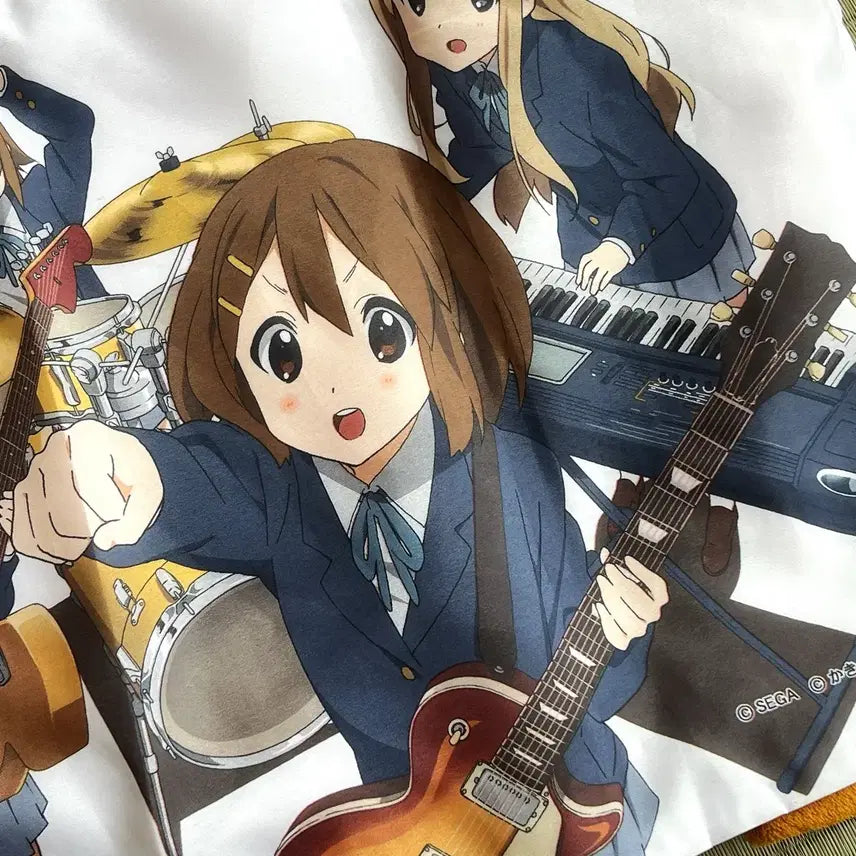[BUNJANG] K-On! After School Live! Limited Edition Pillow Cover / 고전 케이온 방과후라이브 한정 베개커버