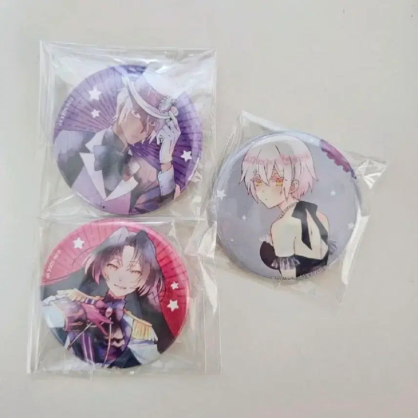 [BUNJANG] The Case Study of Vanitas Can Badge Set / 바니타스의 수기 캔뱃지 3개 일괄