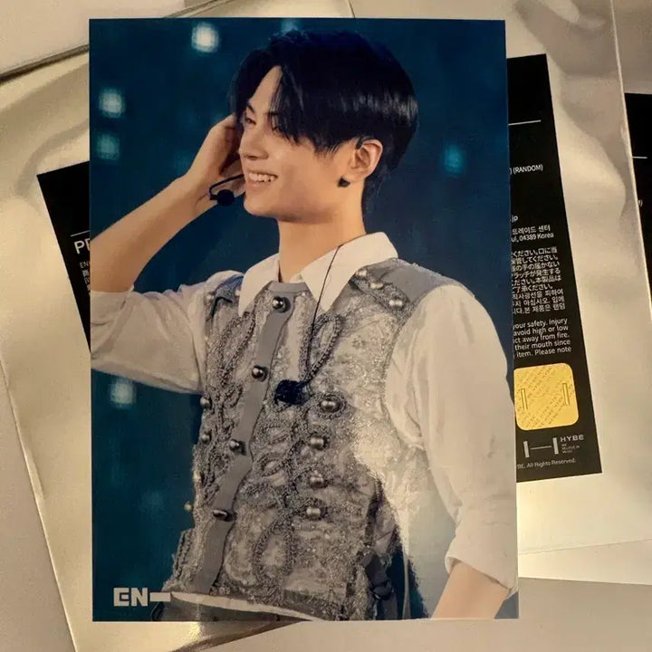 [BUNJANG] ENHYPEN Jay Walk the Line Printed Photo / 엔하이픈 제이 walk the line printed photo