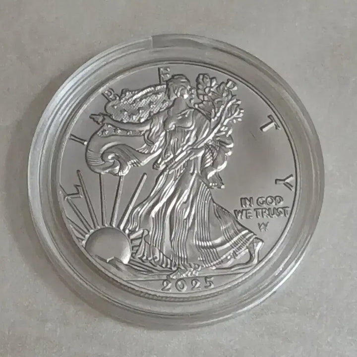 [BUNJANG] 2025 American Silver Eagle Uncirculated Coin (UNC) / (특가)미국2025 실버이글 미사용(UNC) 은화