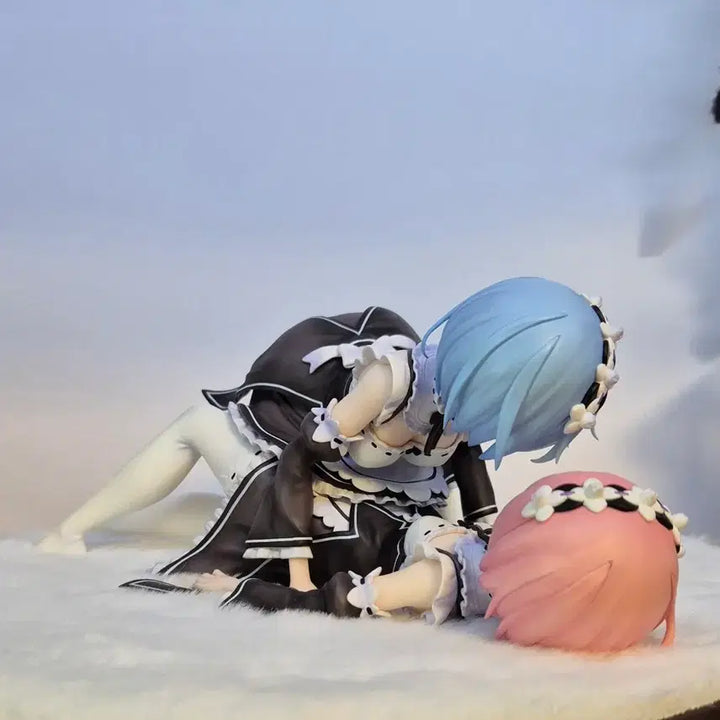 [BUNJANG] F:nex Rem &amp; Ram 1/7 Scale Figure / 페넥스 렘&amp;람 피규어 1/7스케일 (F:nex)