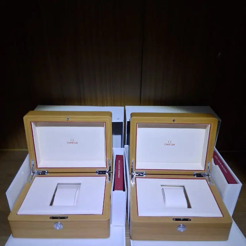 [BUNJANG] Omega Watch Case (2-Piece Set) / 오메가 시계보관함, 시계케이스 2개
