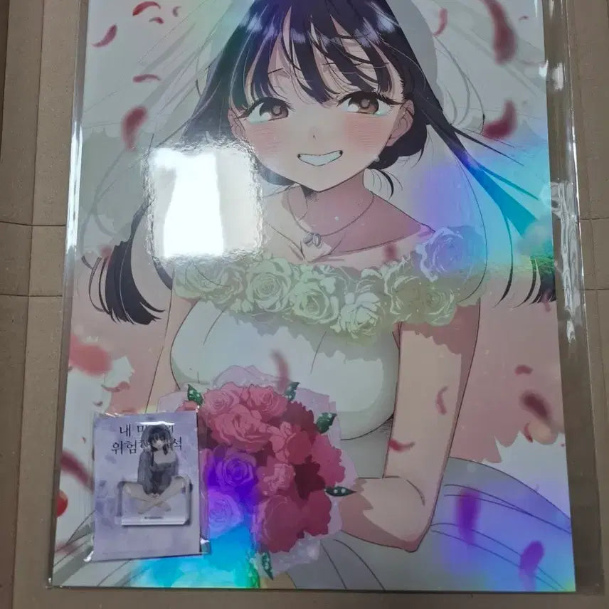 [BUNJANG] Doki Doki Literature Club! Merchandise Package Poster + Acrylic Standee Bundle Set / 내 마음의 위험한 녀석 굿즈패키지 포스터+코롯토