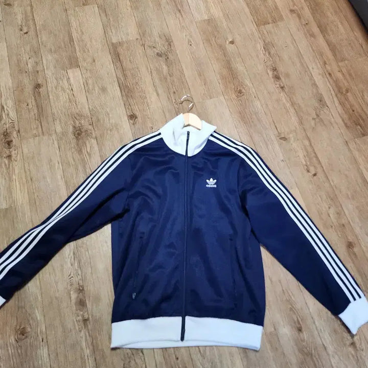 [BUNJANG] Adidas Navy Track Top Jersey / 아디다스 져지 네이비 트랙탑