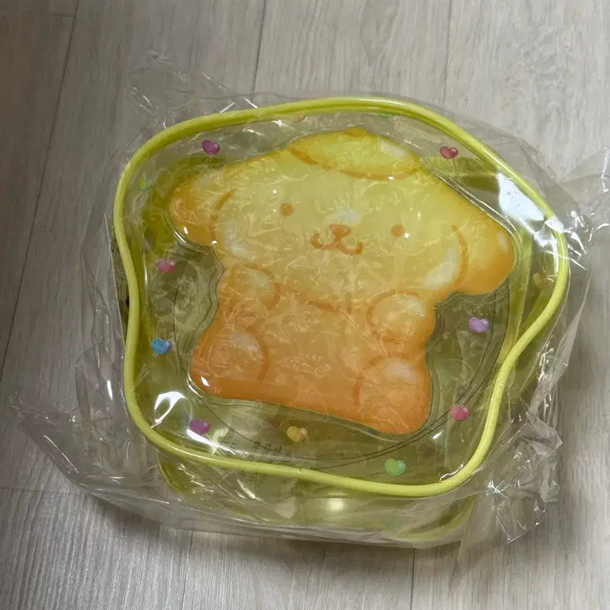[BUNJANG] Sanrio Pompompurin Clear Pouch / 산리오 구미캔디 폼폼푸린 투명 파우치